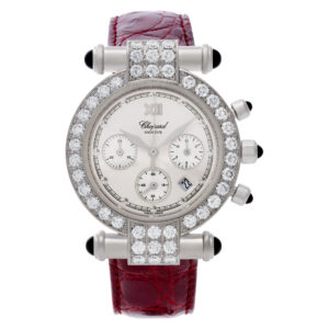 Chopard Imperiale 373168-1004 18k white gold 37mm Quartz watch