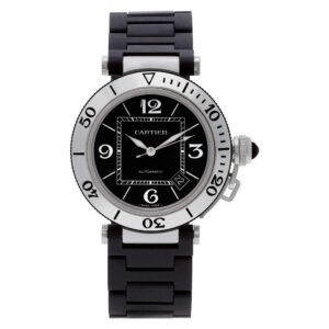 Cartier Pasha Seatimer 2514099 Stainless Steel Black dial 41mm Automatic watch