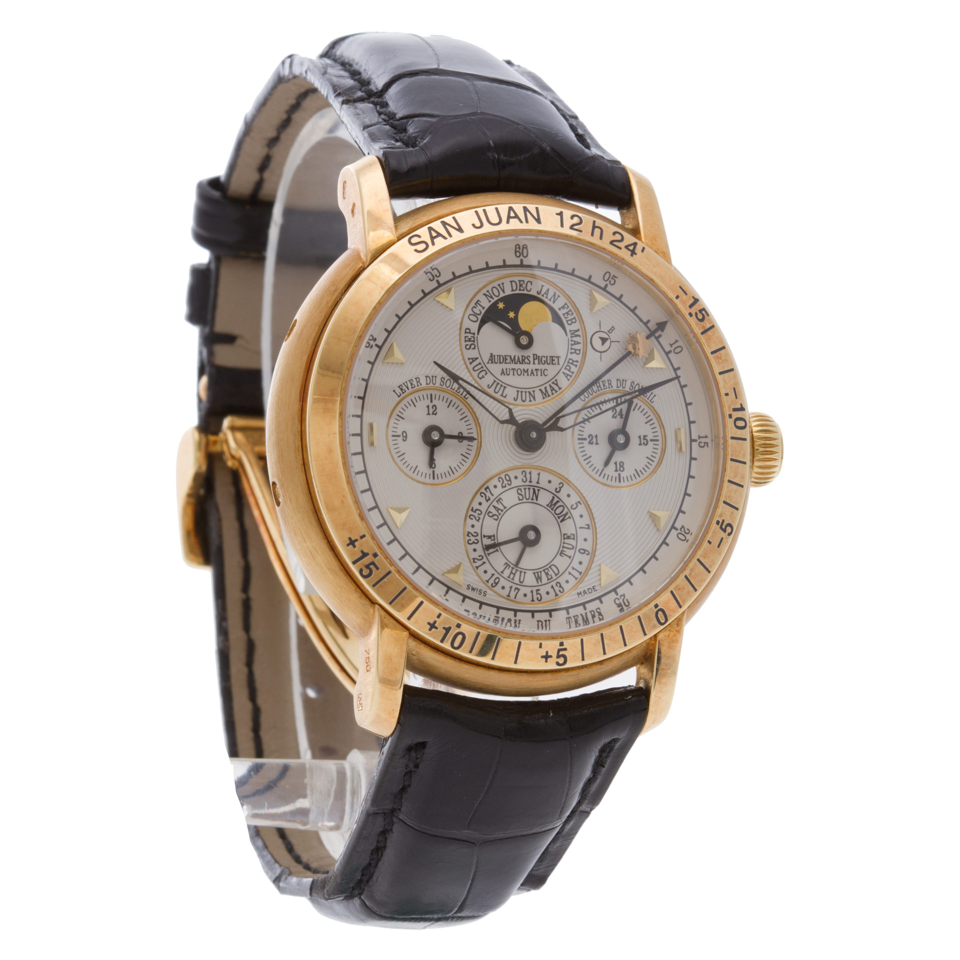 Audemars Piguet Equation Of Time San Juan Puerto Rico 18k Yellow