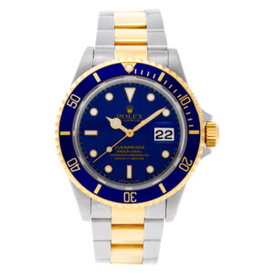 Rolex Submariner 16613 18k & steel 40mm auto watch