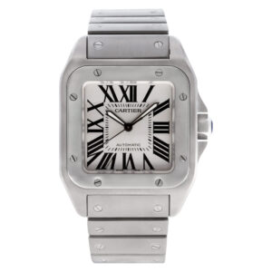 Cartier Santos 100 W200737G stainless steel 39mm auto watch