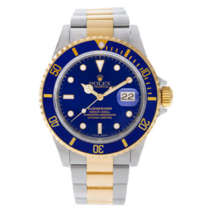 Rolex Submariner 16613 18k & steel 40mm auto watch