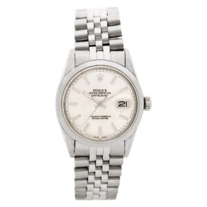 Rolex Datejust 16000 stainless steel 36mm auto watch