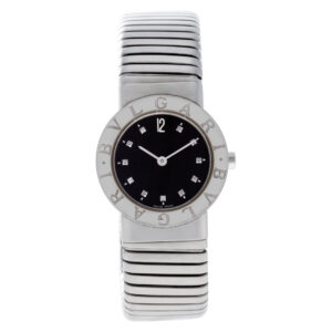 Bvlgari Tubogas BB262TS stainless steel 26mm Quartz watch