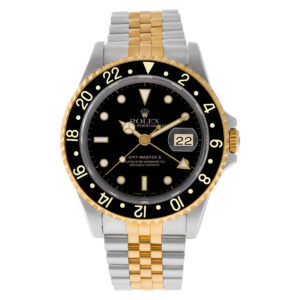 Rolex GMT-Master 16713 18k & steel 40mm auto watch