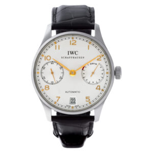 IWC Portuguese IW500114 stainless steel 42mm auto watch