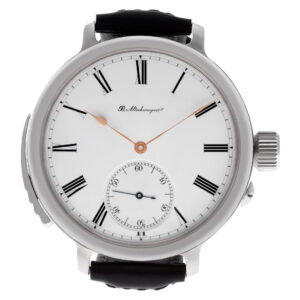 LeCoultre Minute Repeater 1900 Stainless Steel White dial 51mm Manual watch