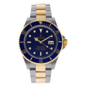 Rolex Submariner 16613 18k & steel 40mm auto watch