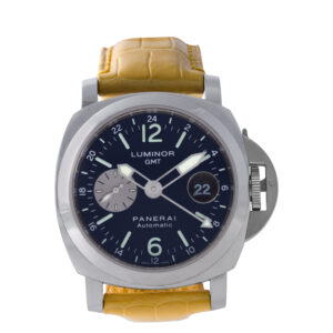 Panerai luminor GMT PAM88 stainless steel 43mm auto watch