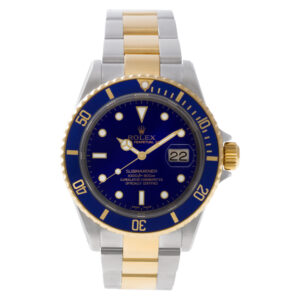 Rolex Submariner 16613 18k & steel 40mm auto watch