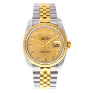 Rolex Datejust 116233 18k & steel 36mm auto watch