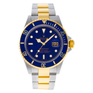 Rolex Submariner 11613 18k & steel 40mm auto watch