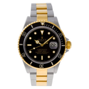 Rolex Submariner 16613 18k & steel 40mm auto watch