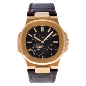 Patek Philippe Nautilus 5712R-001 18k rose gold 43mm auto watch