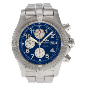 Breitling Super Avenger a13370 stainless steel 48mm auto watch