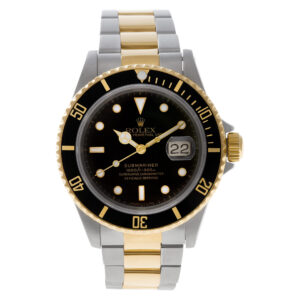 Rolex Submariner 16613 18k & steel 40mm auto watch