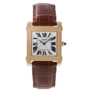 Cartier Tank Chinoise W1542451 18k rose gold 28mm Manual watch