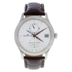 Jaeger LeCoultre Master Hometime 174.8.05.S stainless steel 40mm auto watch