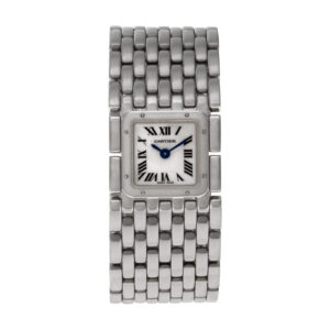 Cartier Ruban 2420 stainless steel 22mm Quartz watch