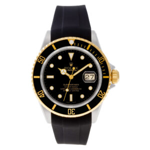 Rolex Submariner 16613 18k & steel 40mm auto watch