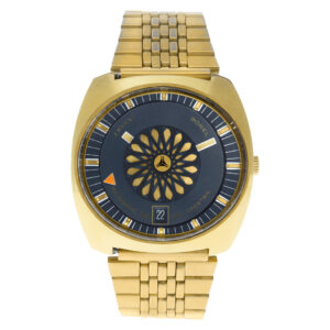 Ernest Borel Cocktail 58 016 44 gold fill & stainless steel 36mm auto watch