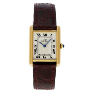 Cartier Tank vermeil 20.5mm Quartz watch