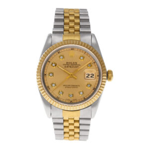 Rolex Datejust 16013 18k & steel 36mm auto watch