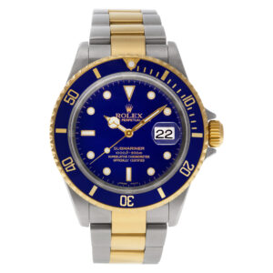 Rolex Submariner 16613 18k & steel 40mm auto watch