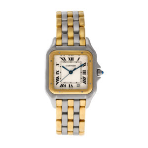 Cartier Panthere 83949011531 18k YG & S.Steel, Ivory dial 27mm Quartz watch