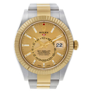 Rolex Sky-Dweller 326933 18k & steel 42mm auto watch