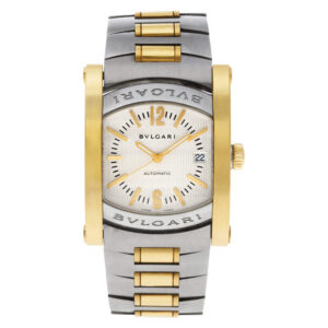 Bvlgari Assioma AA44SG 18k & steel 34.5mm auto watch