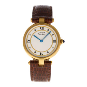 Cartier Must de 006554 plaque 30mm Quartz watch