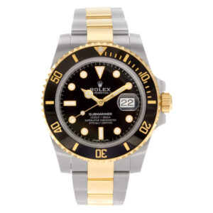 Rolex Submariner 116613 18k & steel 40mm auto watch