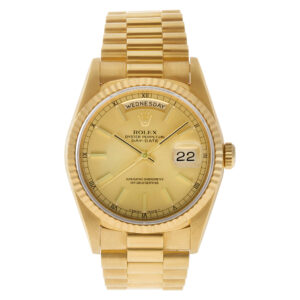 Rolex Day-Date 18238 18k 36mm auto watch