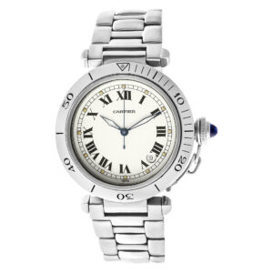 Cartier Pasha 38 1040 stainless steel 38mm auto watch