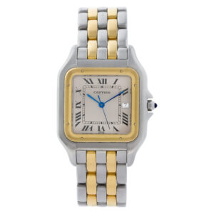 Cartier Panthere 187957 Two-Tone, White Roman Numeral dial 29mm Quartz watch