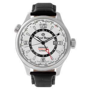 Ernst Benz Chronoflite World Timer 10852 stainless steel 47mm auto watch