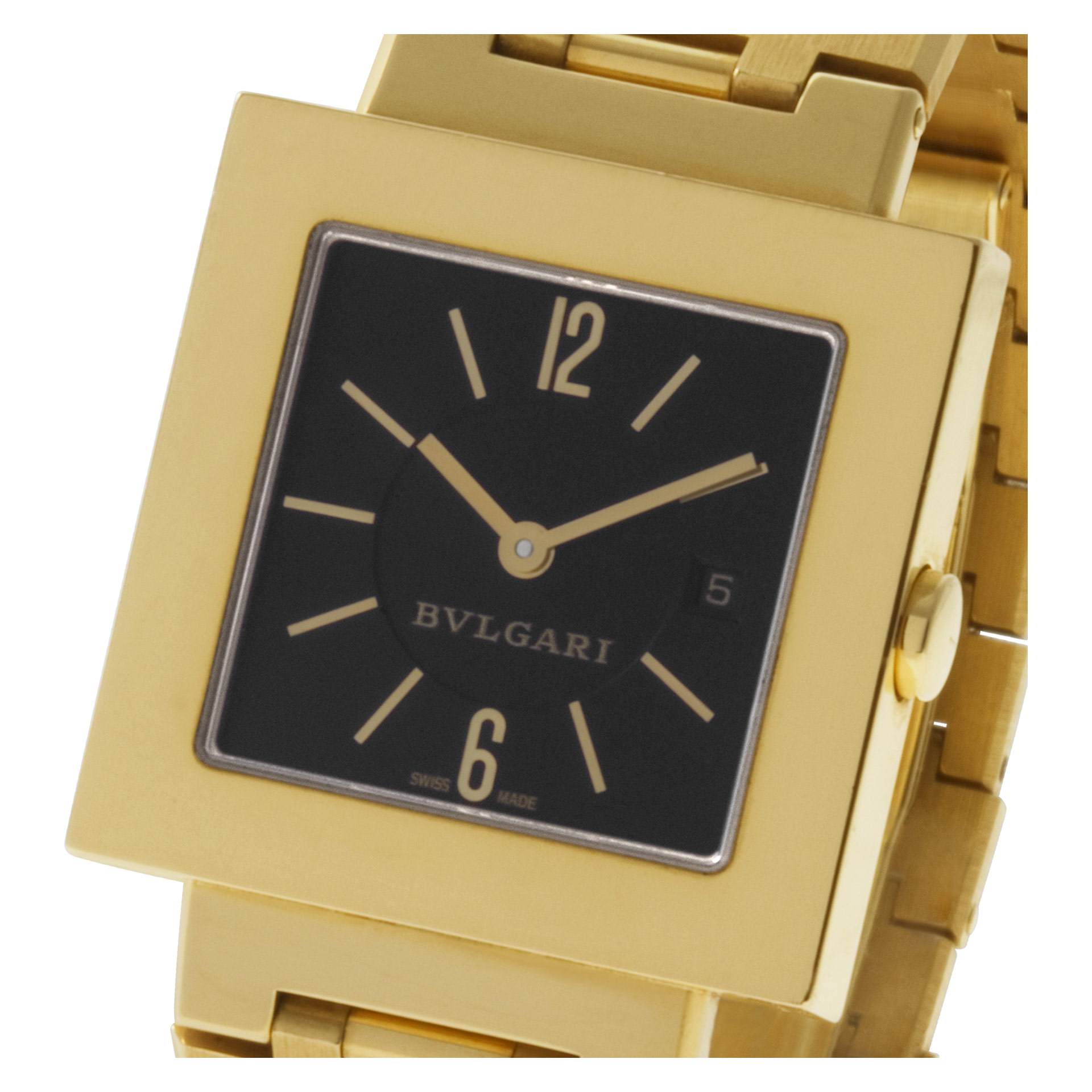 Bvlgari Quadrato SQ27G 18k 27mm Quartz watch – Luxury Watch and Jewelry  Market