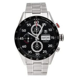 Tag Heuer Carrera CV2A10 stainless steel 43mm auto watch