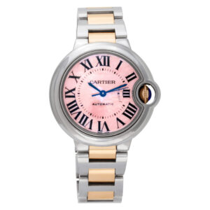 Cartier Ballon Bleu W6920098 18k & Steel, Mother of Pearl dial, 33mm Automatic