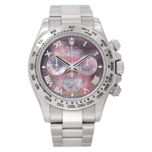 Rolex Daytona 116509 18k white gold 40mm auto watch