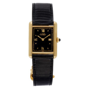 Cartier Must de 01495 vermeil 23mm Quartz watch