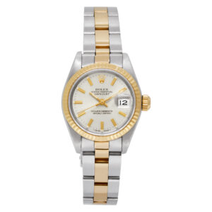 Rolex Datejust 69173 Two-Tone, Silver dial 26mm Automatic watch