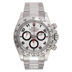 Rolex Daytona 116509 18k white gold 40mm auto watch