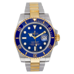 Rolex Submariner 116613LB Ceramic Bezel Blue Dial  40mm Automatic watch.