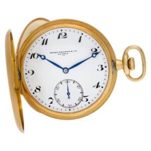 Patek Philippe pocket watch 289878 18k Porcelain dial 48mm Manual watch