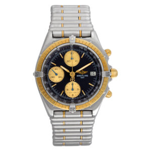 Breitling Chronomat B13050 18k & steel 39mm auto watch