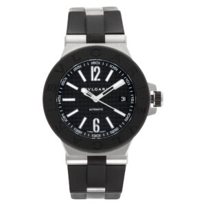 Bvlgari Diagono DG40SV Stainless Steel Black dial 40mm Automatic watch