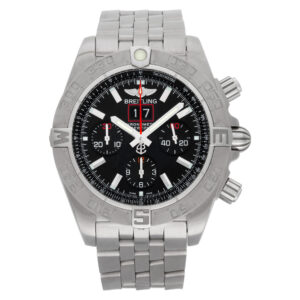 Breitling Blackbird A44360 in Stainless Steel, Black dial 45mm Automatic watch