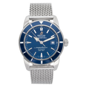 Breitling Super Ocean A17321 in Stainless Steel, Blue dial 42mm Automatic watch